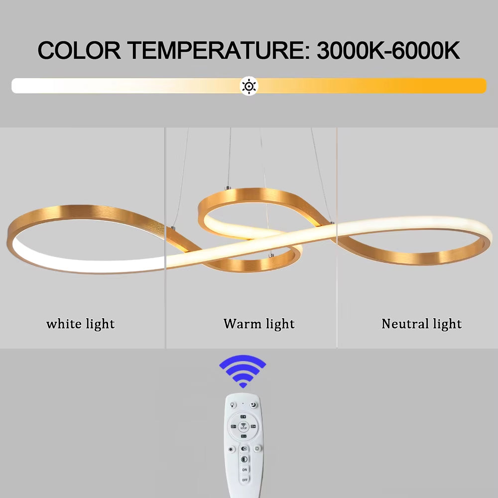 Nordic Led Pendant Light Decorative Led Ceiling Lamps Art Design Minimalist Dining Room Hanging Light Fixture Indoor Lighting