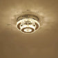 Crystal Led Ceiling Lamps Aisle Indoor Lighting Nordic Corridor Stairs Bedroom Ceiling Lamps Modern Chandeliers Home Room Decor