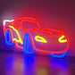 Car Neon Sign for Wall Decor Dimmable Racing Car Light up Sign for Bedroom Boys Room Playroom Birthday Party Christmas Gifts