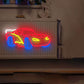 Car Neon Sign for Wall Decor Dimmable Racing Car Light up Sign for Bedroom Boys Room Playroom Birthday Party Christmas Gifts