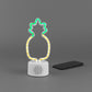 Intempo LED Pineapple Speaker Portable USB Charging Green/Yellow Cable Included